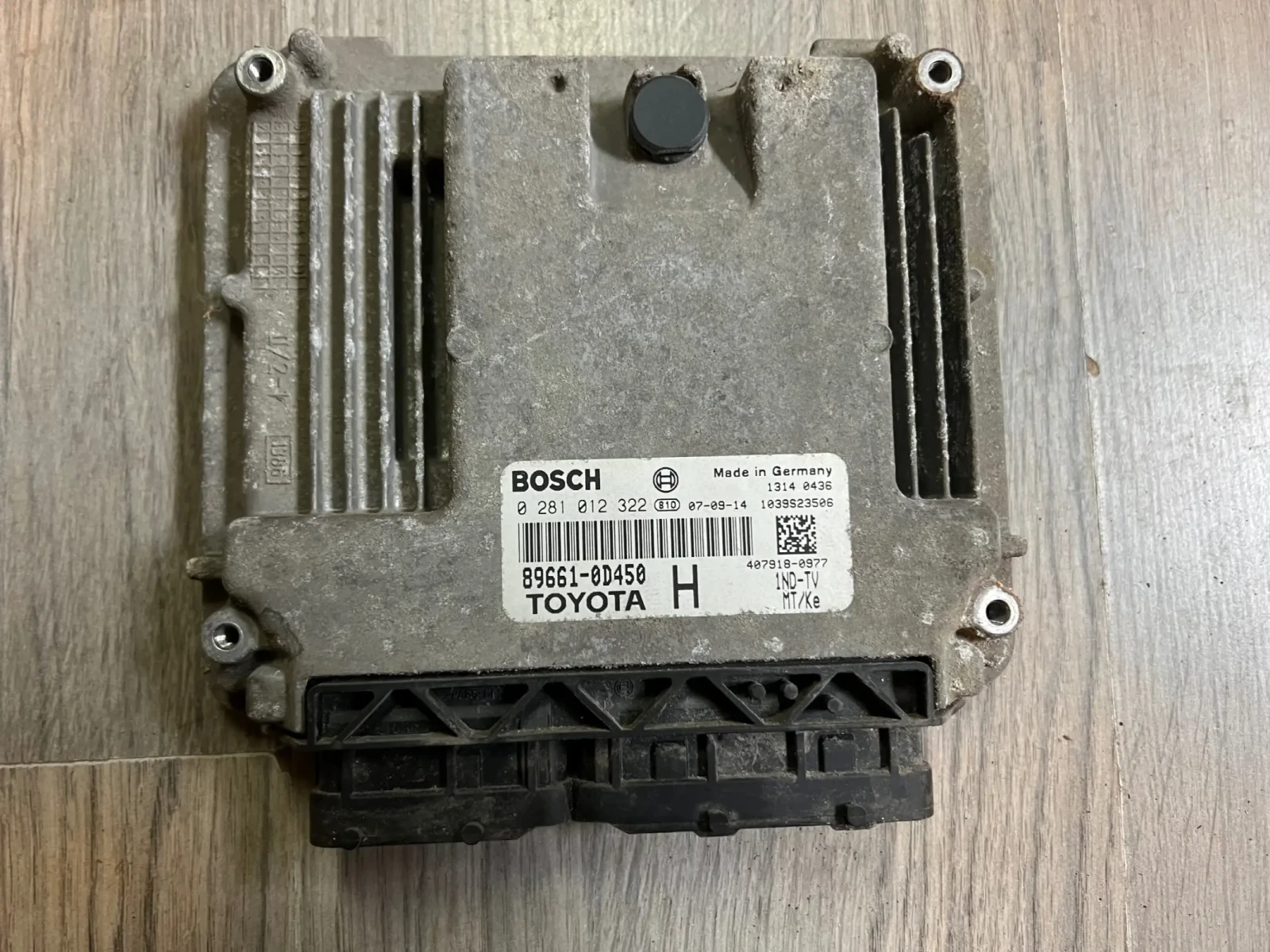 89661-0D450 TOYOTA YARIS 1.4D4D   0 281 012 322 0281012322 | Mobile.bg   1