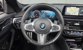 BMW 530 M SPORT PLUS* ПАНО* КОЖА* ОБДУХВАНЕ* HUD* LINE ASS, снимка 12