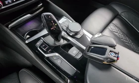 BMW 530 M SPORT PLUS* ПАНО* КОЖА* ОБДУХВАНЕ* HUD* LINE ASS, снимка 9