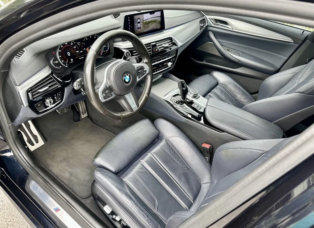 BMW 540 M* SPORT* ДИГИТАЛНО* ТАБЛО* ПОДГРЕВ* КАМЕРА* КЕЙЛЕ - изображение 9