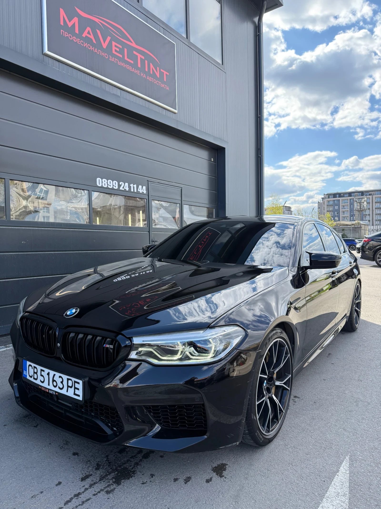 BMW M5 Competition F90 Individual   Almandin Brown