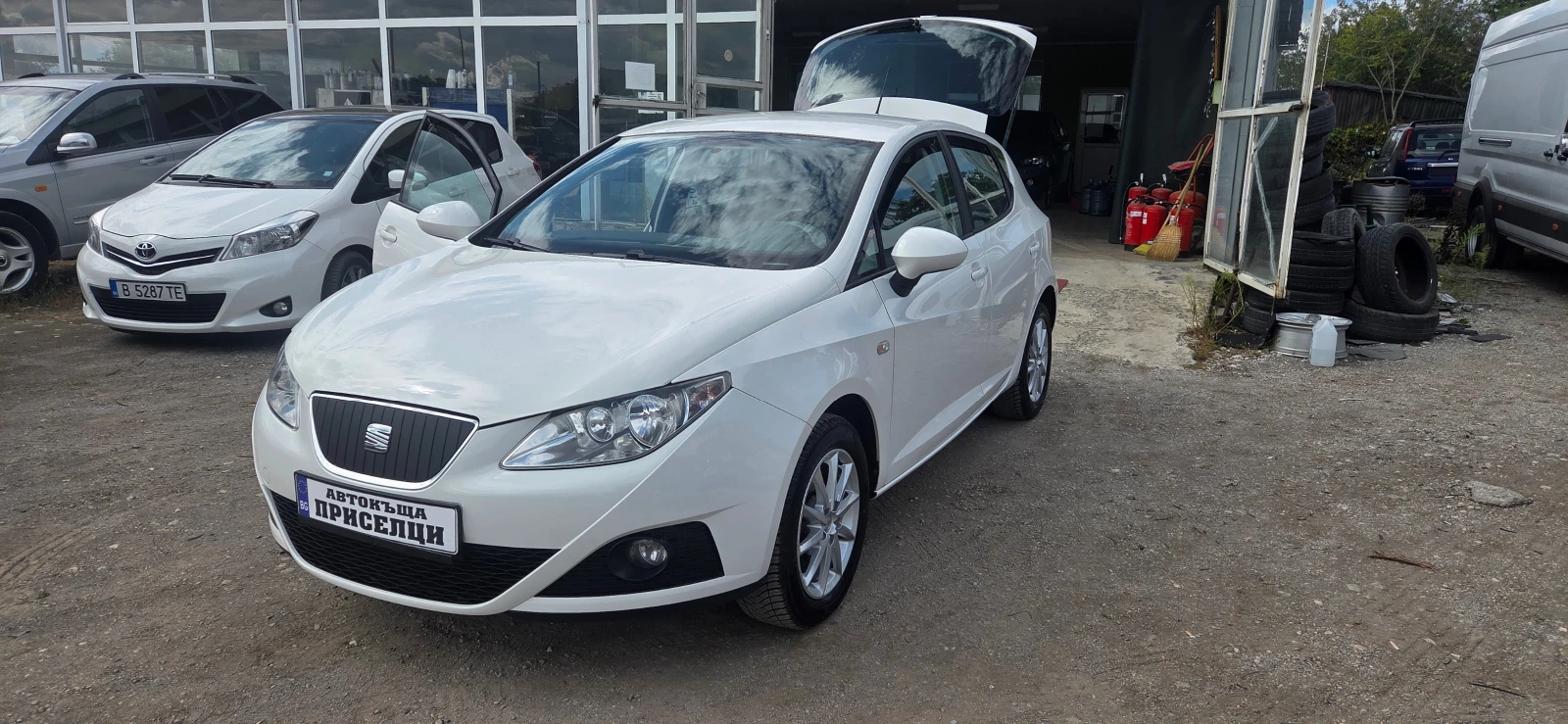 Seat Ibiza 1.4 БЕНЗИН СТАРИЯ МОТОР, снимка 2 - Автомобили и джипове - 56198090