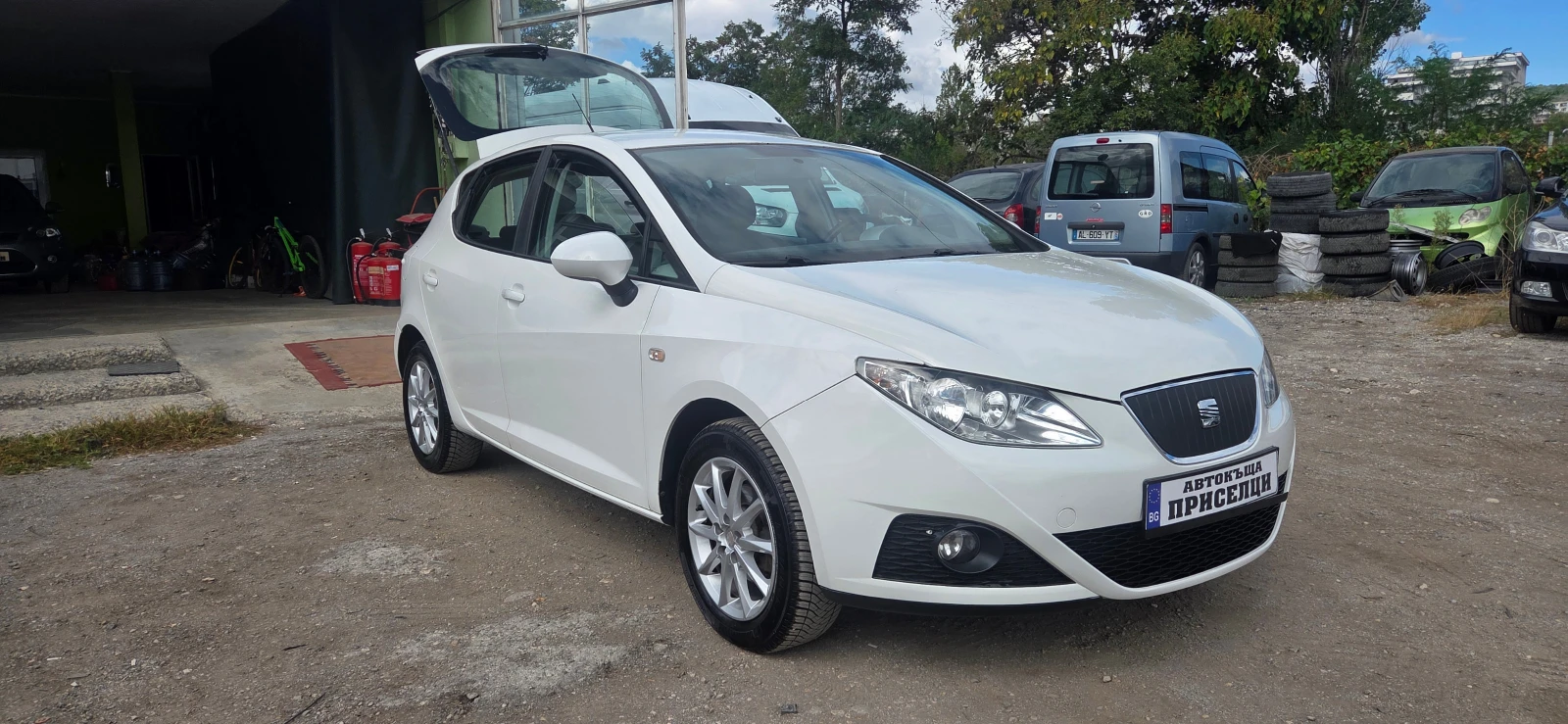 Seat Ibiza 1.4 БЕНЗИН СТАРИЯ МОТОР, снимка 3 - Автомобили и джипове - 56198090