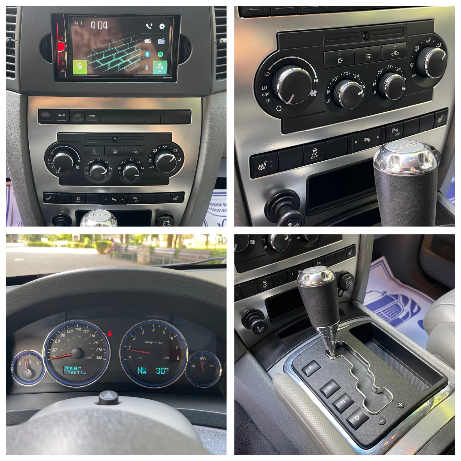 Jeep Grand cherokee 6.1HEMi#426KC#SRT8#173571KM#KATO HOB!, снимка 10 - Автомобили и джипове - 55038200