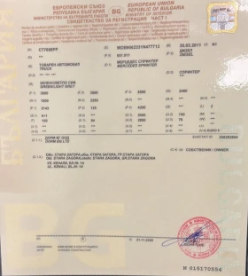 Mercedes-Benz Sprinter 316 Двойна кабина 6 + 1, снимка 9