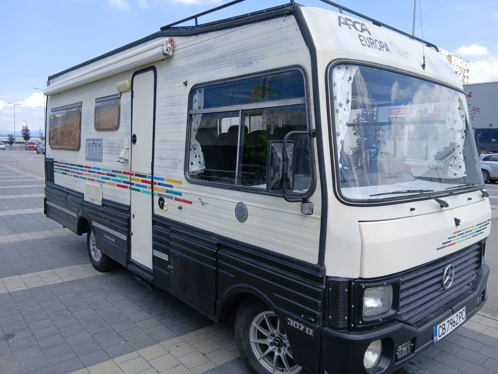 Кемпер Mercedes-Benz Arca Europe 2.4 diesel, снимка 1 - Каравани и кемпери - 56135480