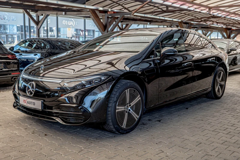 Mercedes-Benz EQS 450+ /Burmester/Подгрев/AirMatic/Virtual/AmbientPl, снимка 3 - Автомобили и джипове - 50339721