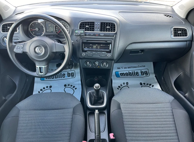 VW Polo 1.6 TDI Comfortline * Сервизна книжка* , снимка 10 - Автомобили и джипове - 52633570
