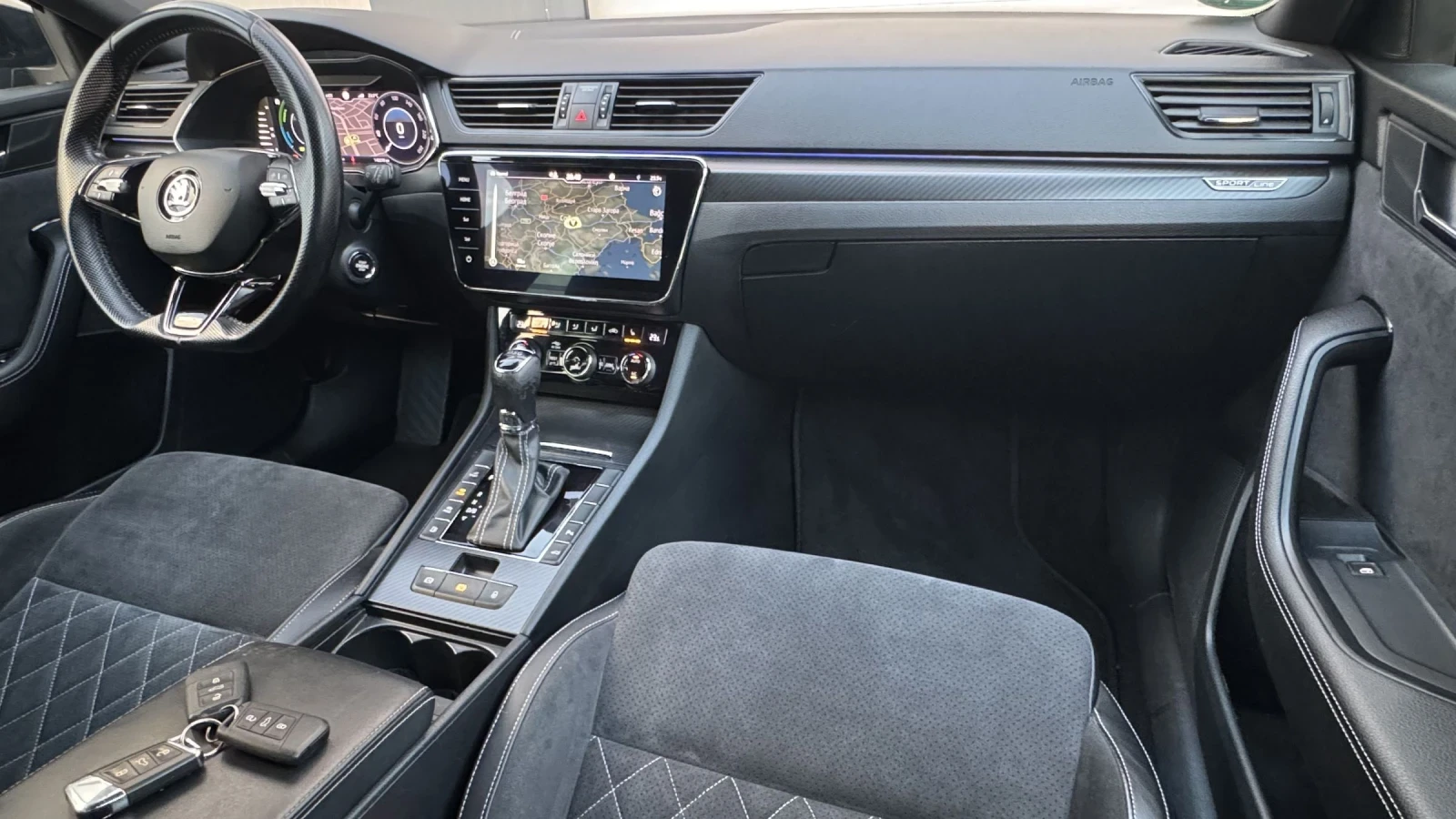 Skoda Superb SPORTLINE* Plug-In* Germany , снимка 10 - Автомобили и джипове - 55199187