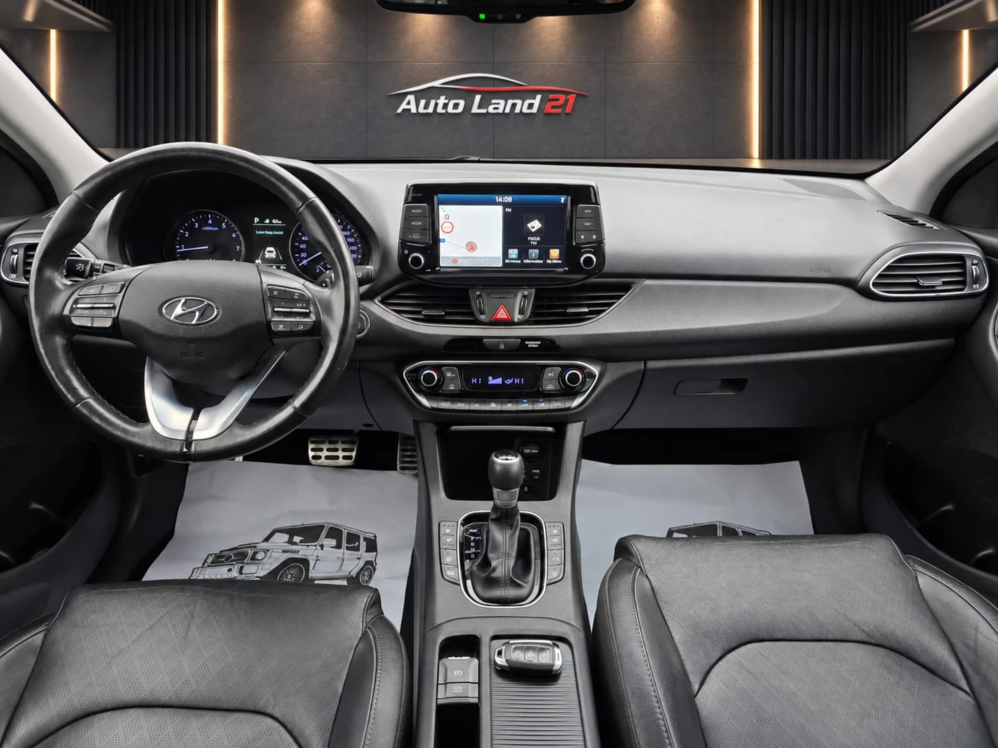 Hyundai I30 1.4GDI* 141кс* FASTBACK* FULL* AUTOMATIC, снимка 12 - Автомобили и джипове - 56081244