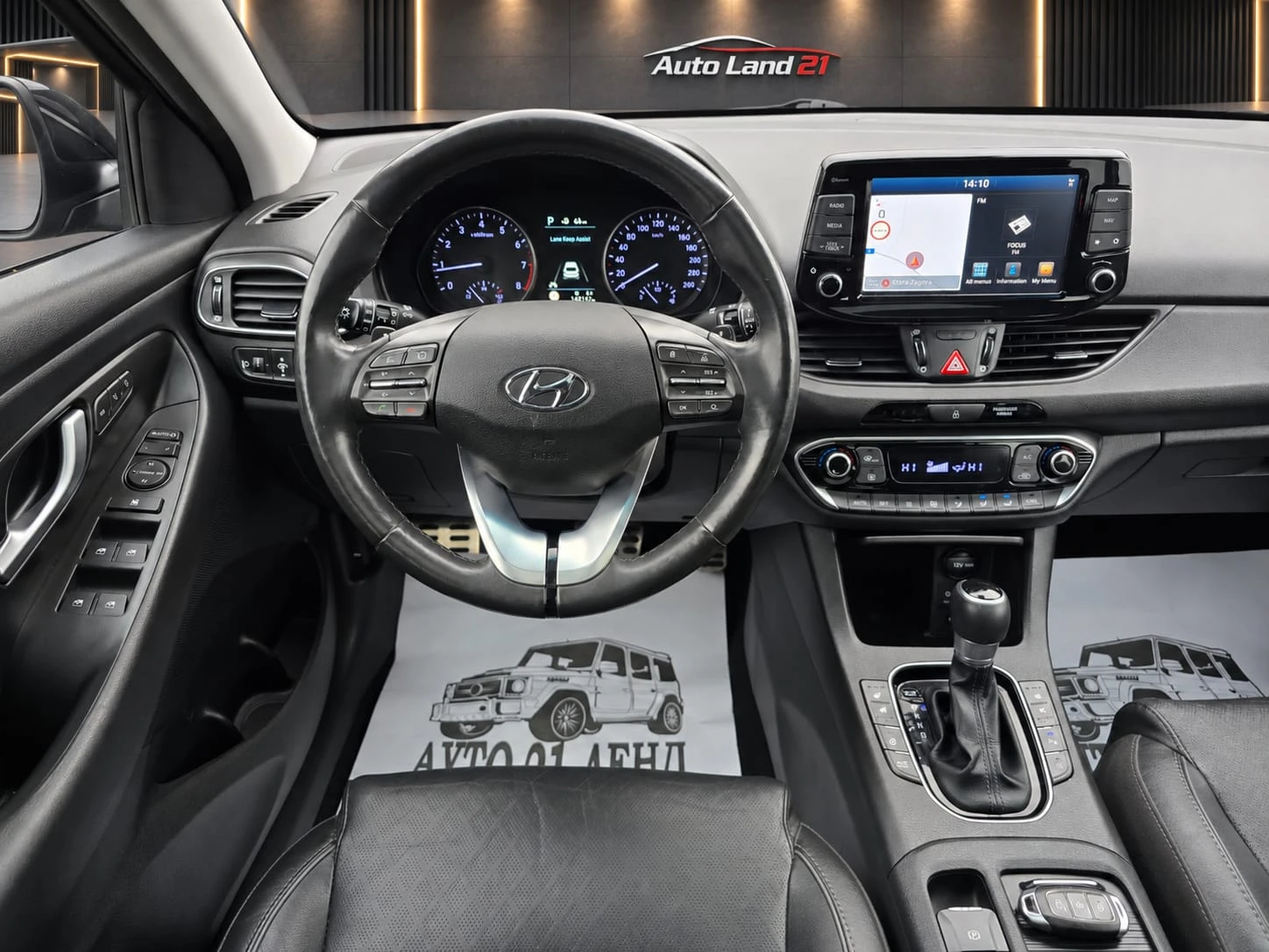 Hyundai I30 1.4GDI* 141кс* FASTBACK* FULL* AUTOMATIC, снимка 14 - Автомобили и джипове - 56081244