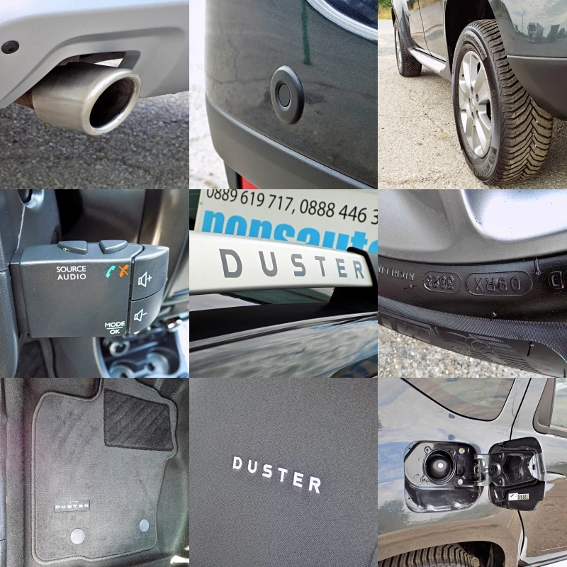 Dacia Duster 1.5dCi/4x4/FACELIFT/138х. км/КАТО НОВА, снимка 11 - Автомобили и джипове - 55436456