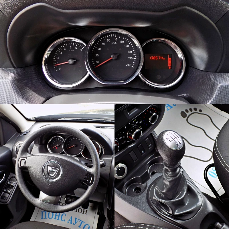Dacia Duster 1.5dCi/4x4/FACELIFT/138х. км/КАТО НОВА, снимка 12 - Автомобили и джипове - 55436456