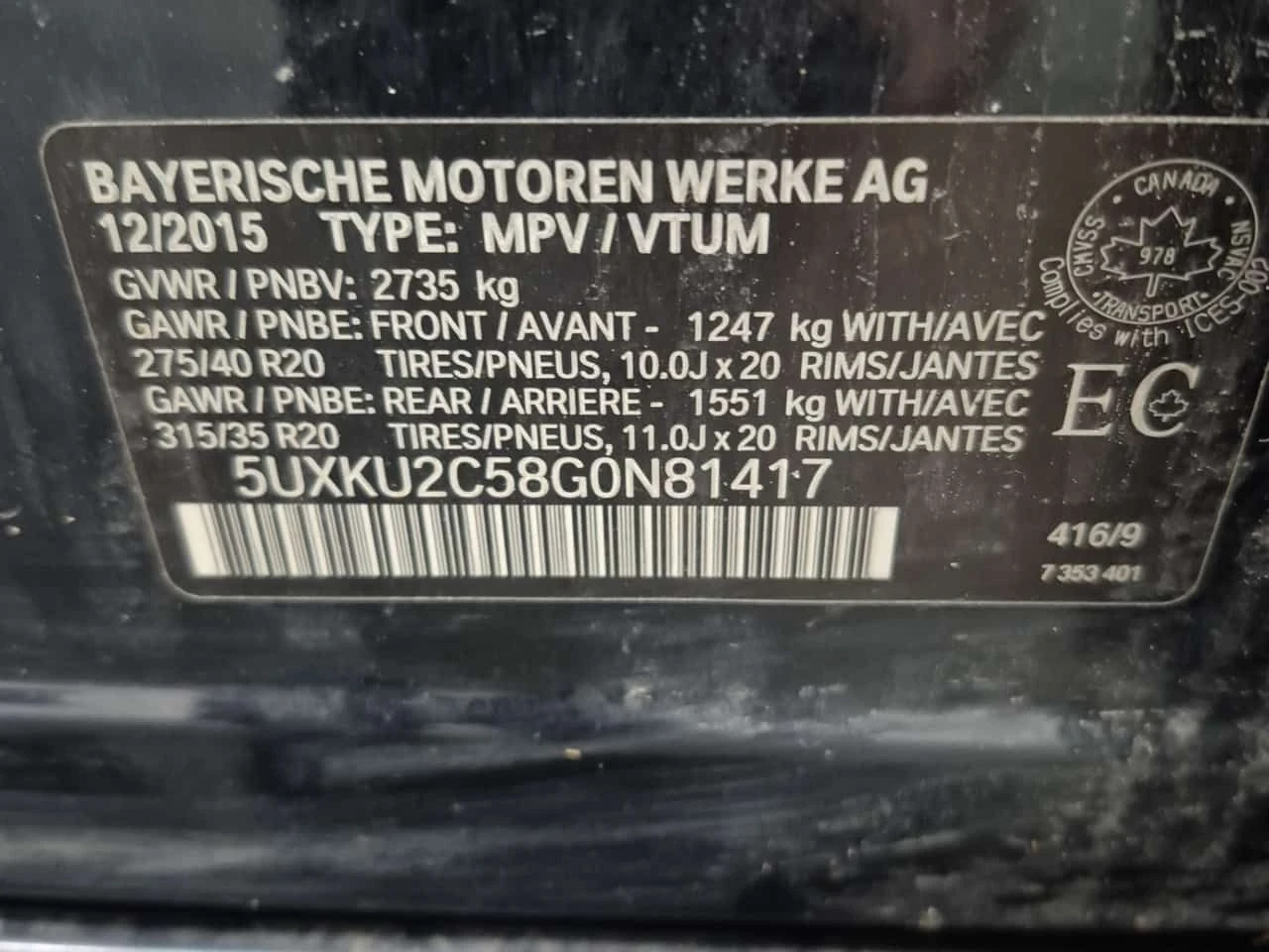 BMW X6 * XDRIVE35I * CARFAX * ЦЕНА ДО БГ, снимка 16 - Автомобили и джипове - 54738272