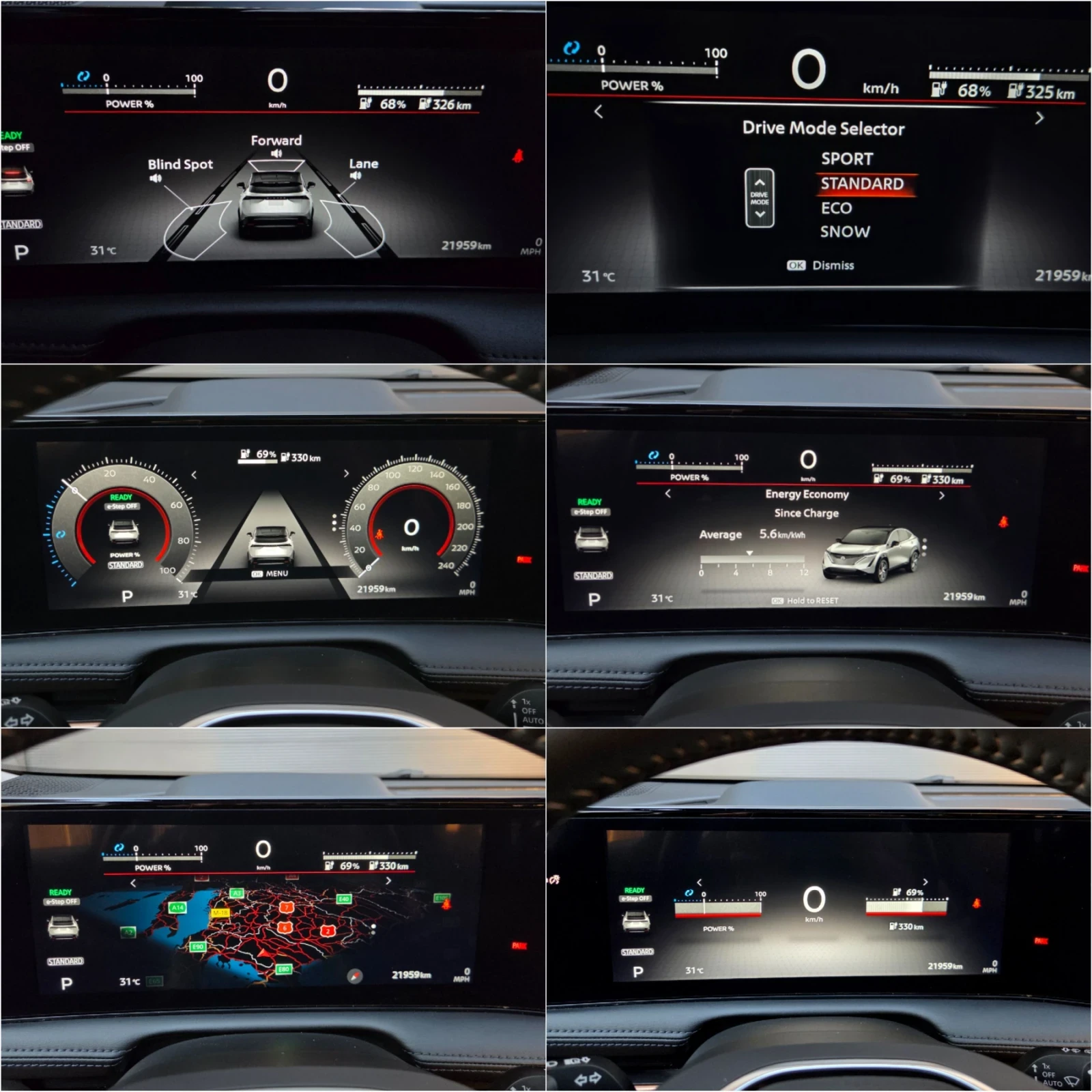 Nissan Ariya Evolve 92 kWh 4x4 389hp, снимка 12 - Автомобили и джипове - 55905892