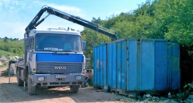 Iveco 190-36 с кран, снимка 2