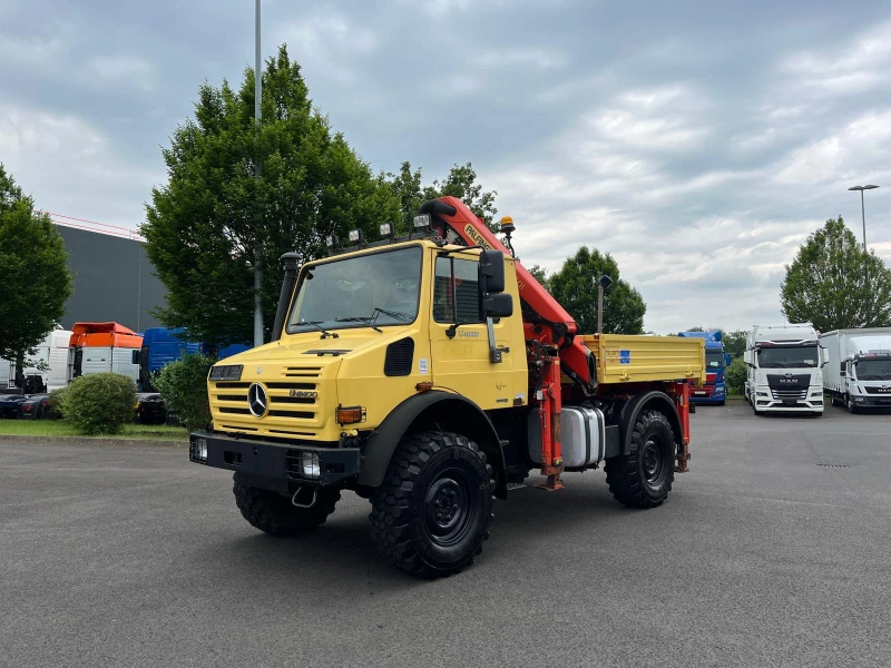 Mercedes-Benz UNIMOG PALFINGER PK8501 HPA, снимка 8 - Камиони - 50019937