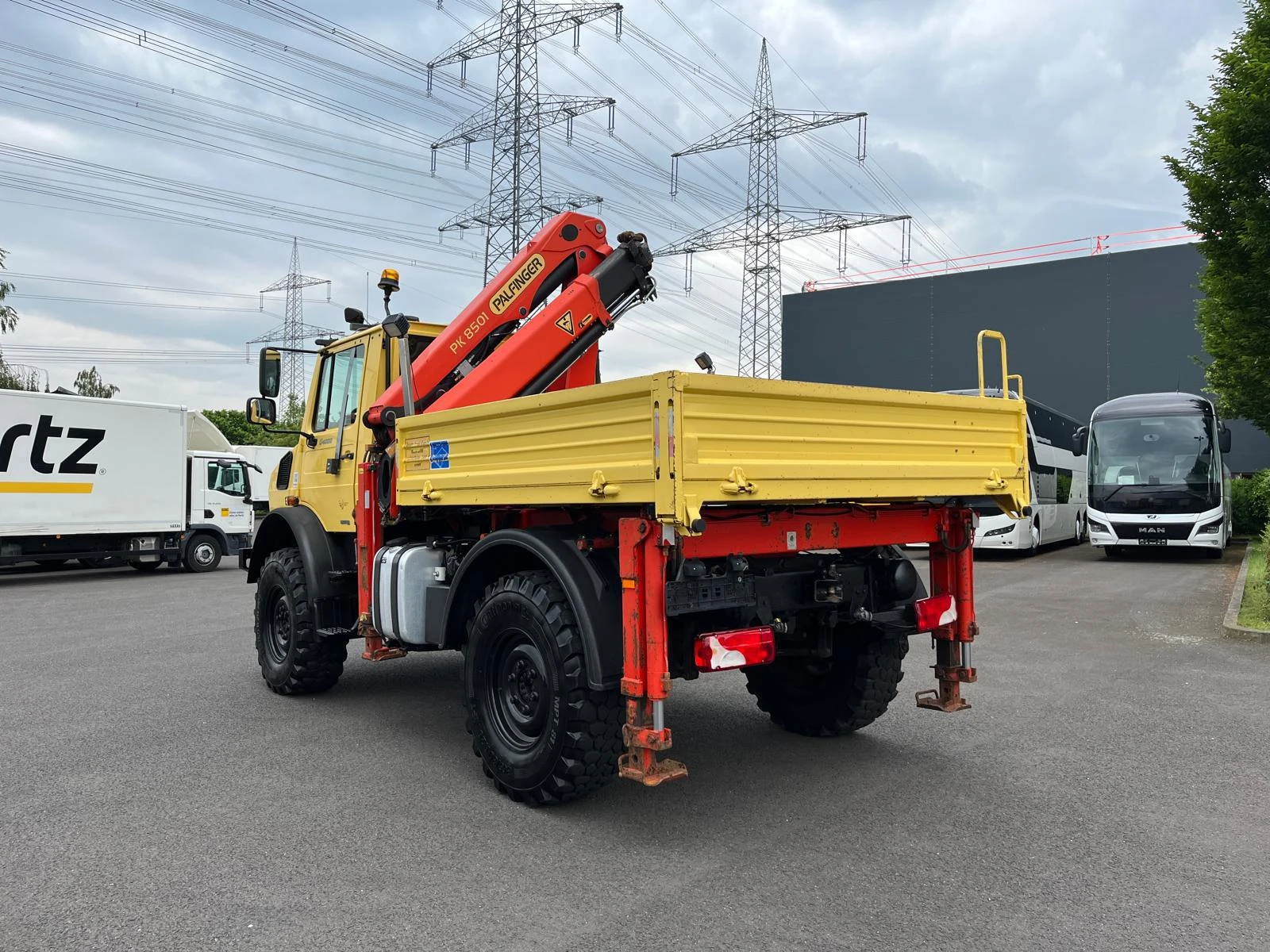Mercedes-Benz UNIMOG PALFINGER PK8501 HPA - изображение 9