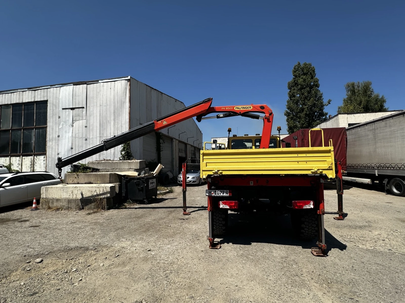 Mercedes-Benz UNIMOG PALFINGER PK8501 HPA | Mobile.bg   13