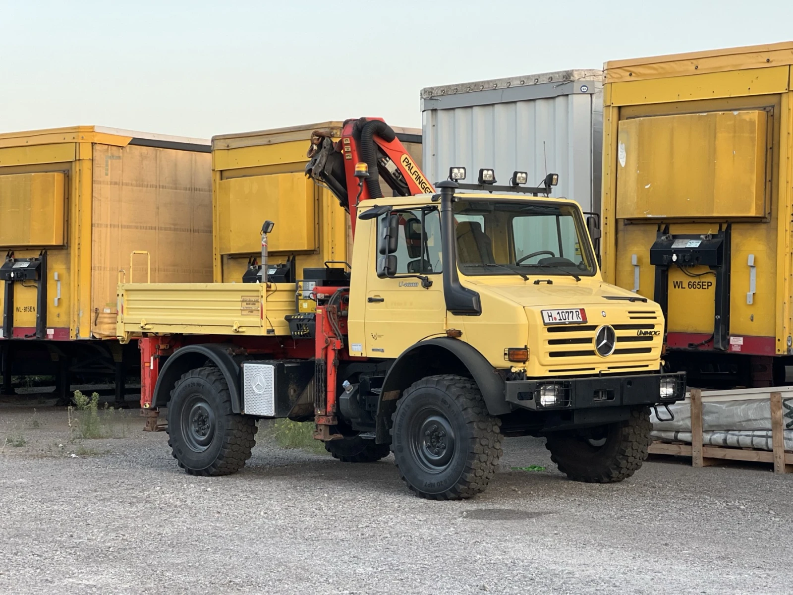 Mercedes-Benz UNIMOG PALFINGER PK8501 HPA - изображение 5