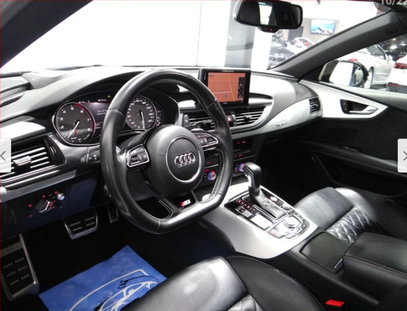 Audi S7 4.0 TFSI DISTRONIC/MATRIX/BOSE/HUD/KEYLESS/PODGREV, снимка 8 - Автомобили и джипове - 52937117