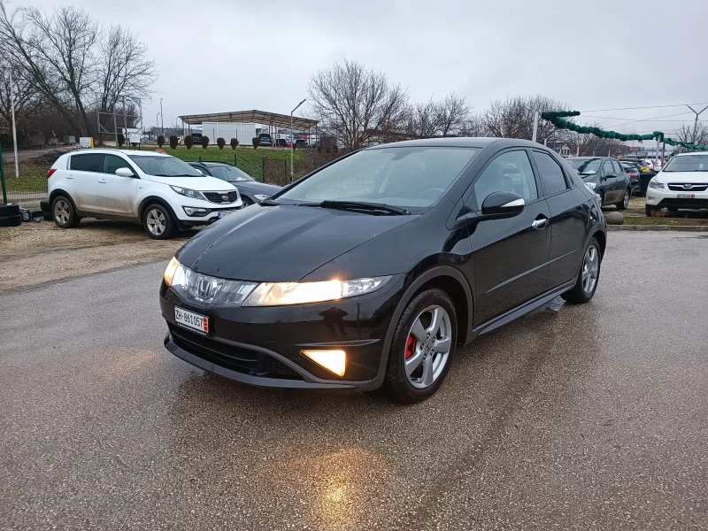 Honda Civic 1.8i-140кс-ШВЕЙЦАРИЯ-РЪЧКА-6ск, снимка 7 - Автомобили и джипове - 53022886