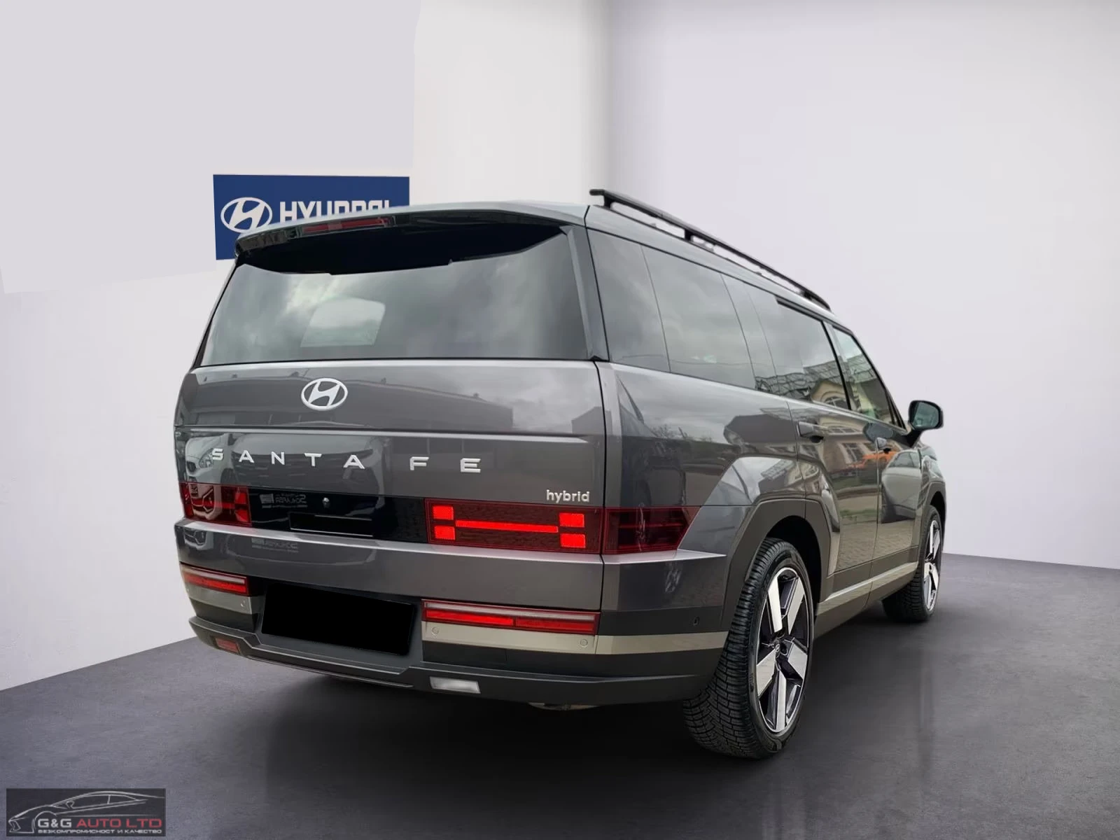 Hyundai Santa fe SIGNATURE/215HP/DIGI/360/KLEES/LED/NAVI/CPLAY/329q, снимка 5 - Автомобили и джипове - 54618296