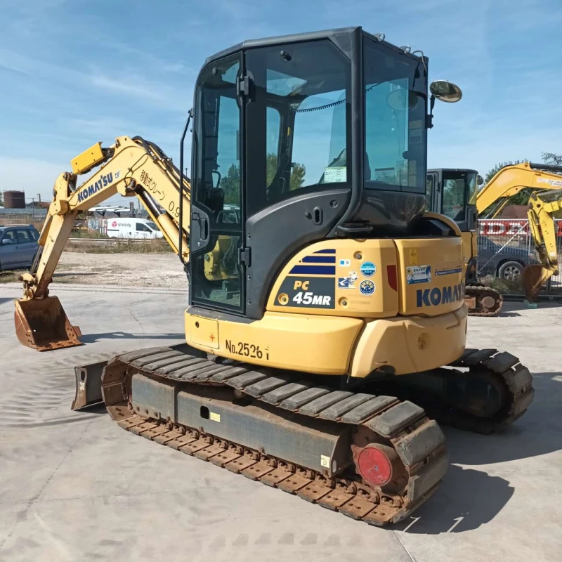 Багер Komatsu PC45MR-5, снимка 5 - Индустриална техника - 46184904