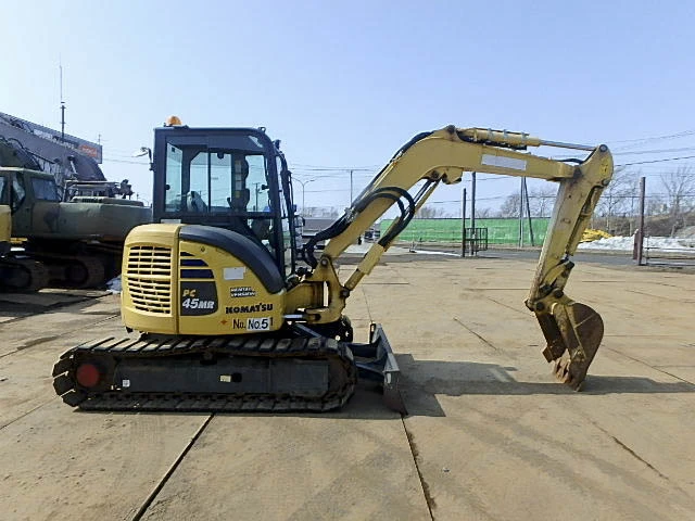 Багер Komatsu PC45MR-5 - ПРОМОЦИЯ!!!, снимка 5 - Индустриална техника - 46184904