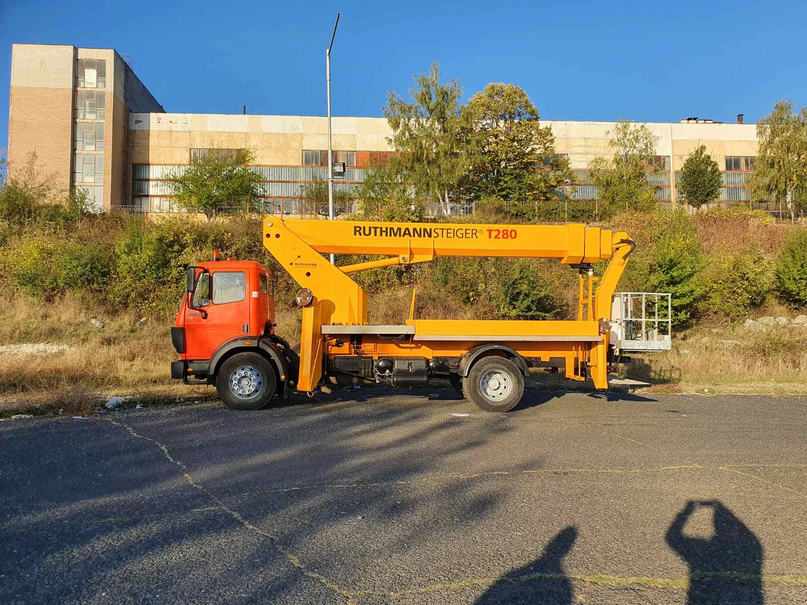 Автовишка Ruthmann T280, снимка 1