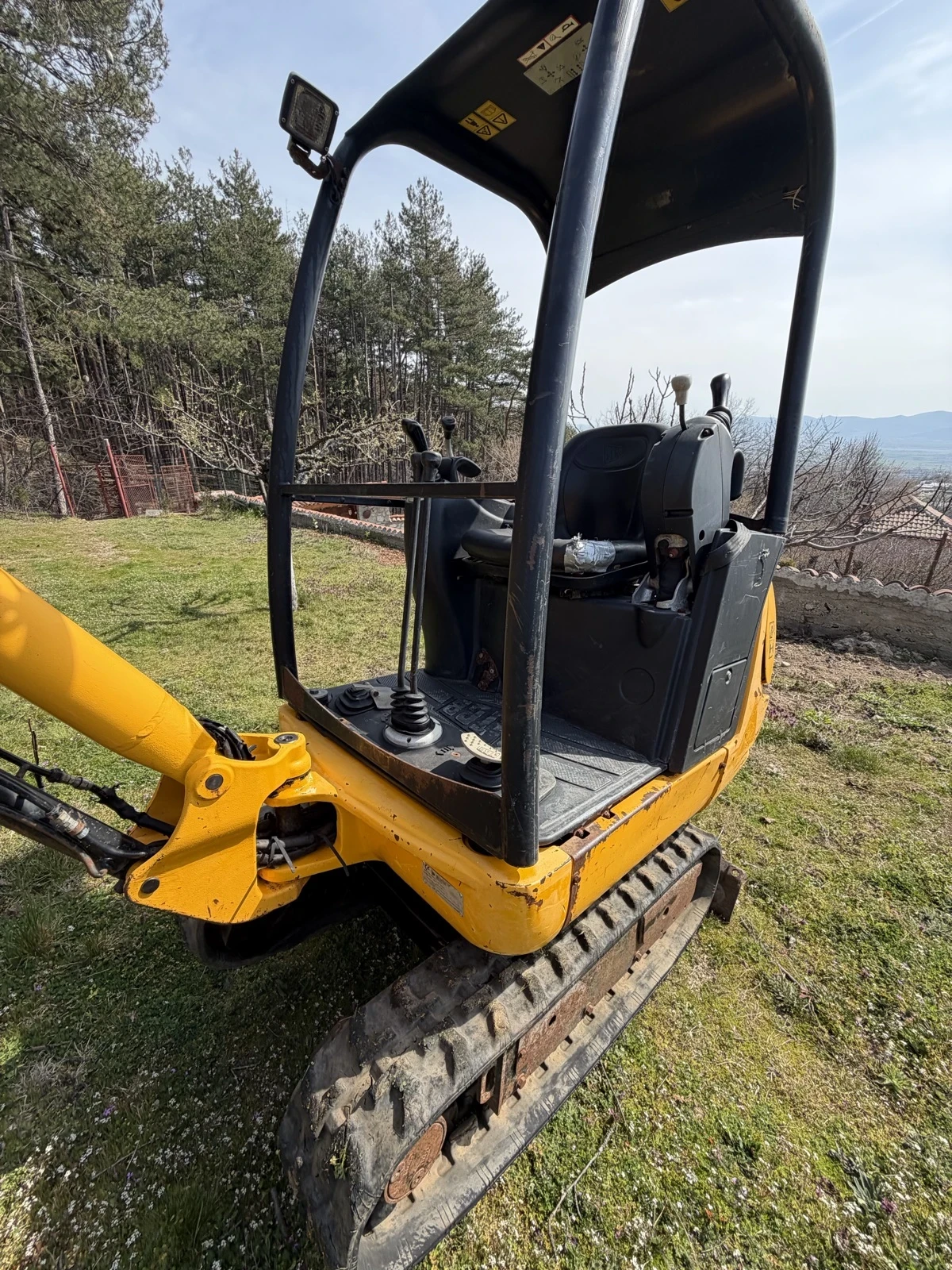Багер JCB 8214, снимка 5 - Индустриална техника - 53992476