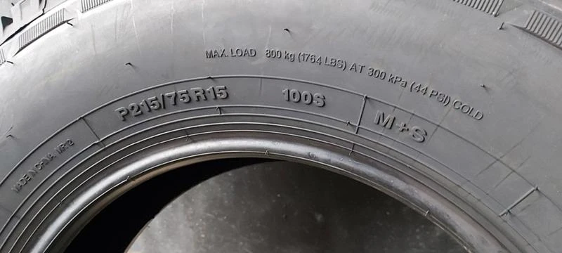 Гуми Летни 215/75R15, снимка 6 - Гуми и джанти - 32781590