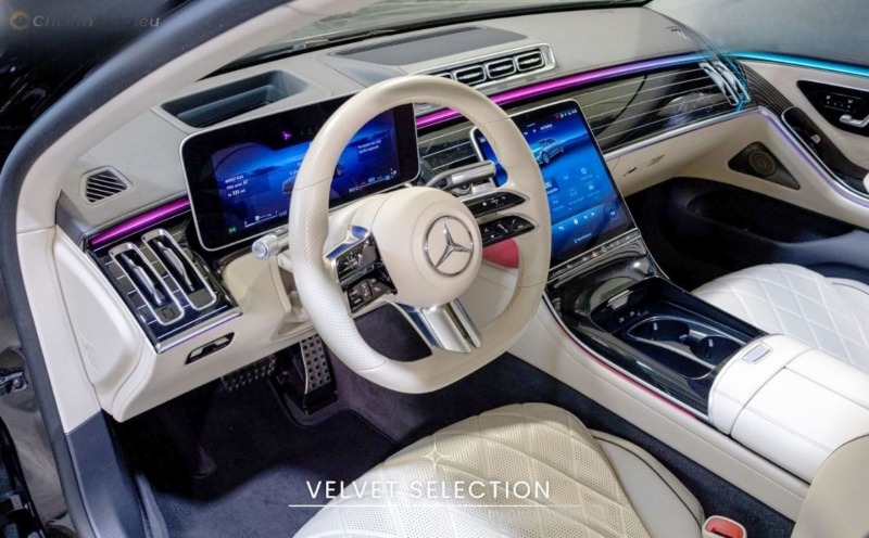 Mercedes-Benz S 500 ОЧАКВАН ВНОС Mercedes S500 Long* 4M* AMG* 3xTV, снимка 6 - Автомобили и джипове - 46409134
