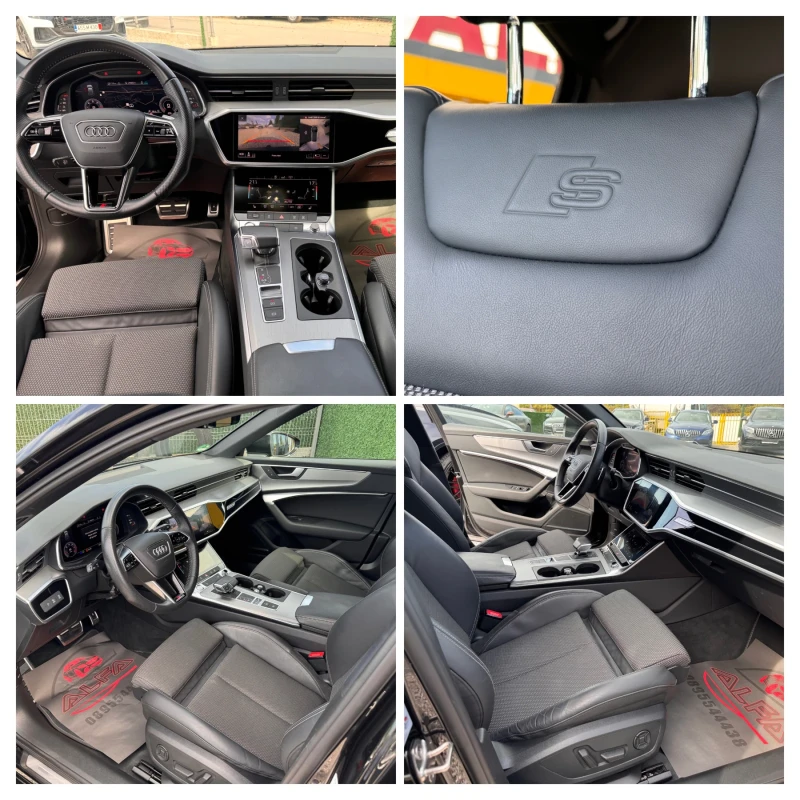 Audi A6 3.0d///RS6///NEW MODEL/DIGITAL/360/УНИКАТ///, снимка 12 - Автомобили и джипове - 47321763