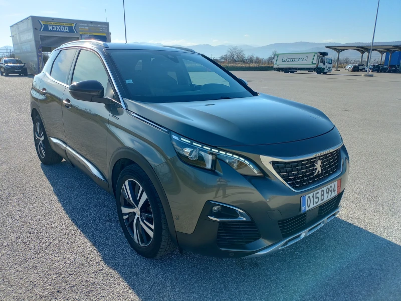 Peugeot 3008 1.6 TURBO* GT-line* 87400 к.м.* Keyless* LED* 360&, снимка 1 - Автомобили и джипове - 48128272