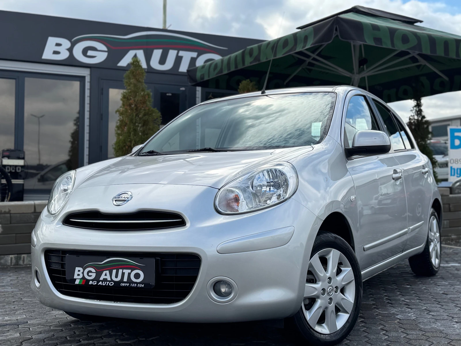 Nissan Micra * 128 ХИЛЯДИ* ИТАЛИЯ* NAVI* КЛИМАТРОНИК* EURO 5*  | Mobile.bg — изображение 1