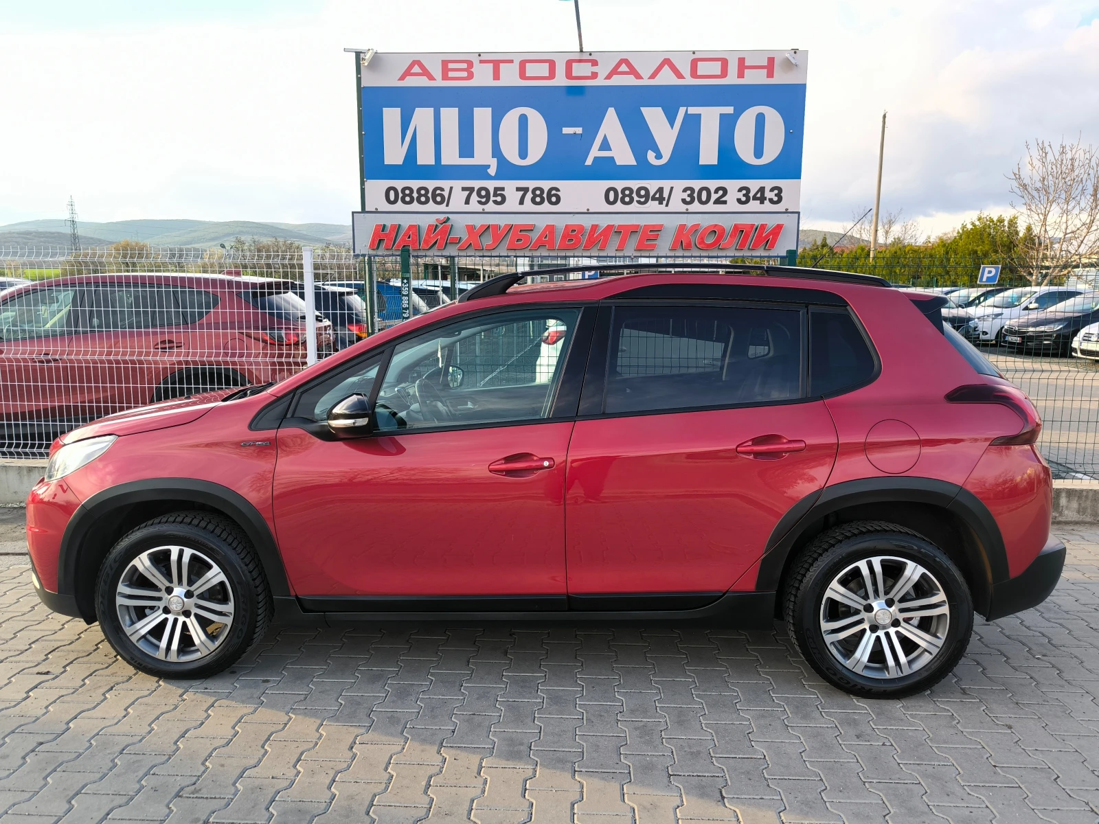 Peugeot 2008 1, 6HDi-120k.c.6ckoр, GT-Laine, KOЖА, НАВИ, EBPO 6, снимка 3 - Автомобили и джипове - 54088482
