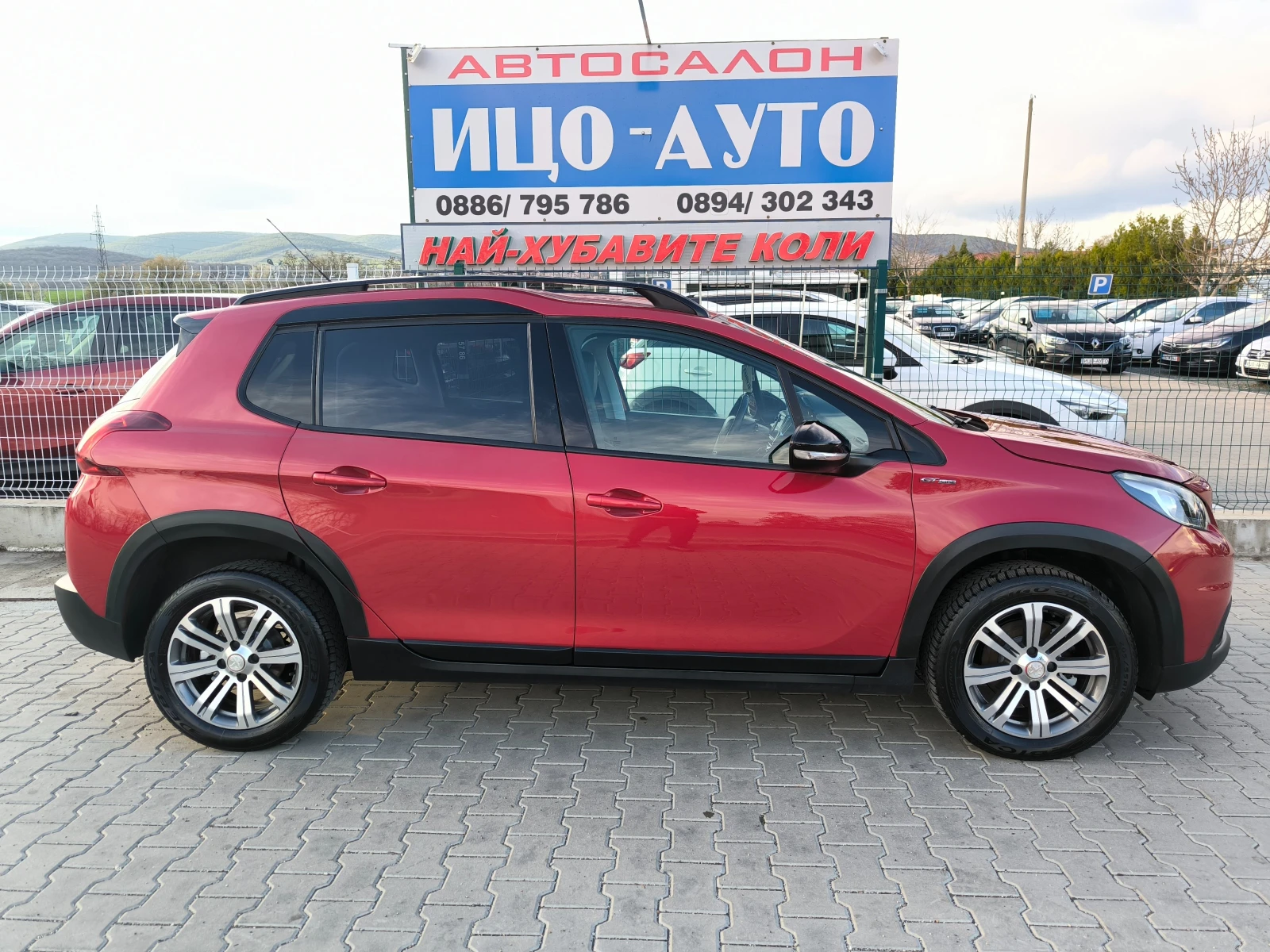 Peugeot 2008 1, 6HDi-120k.c.6ckoр, GT-Laine, KOЖА, НАВИ, EBPO 6, снимка 7 - Автомобили и джипове - 54088482