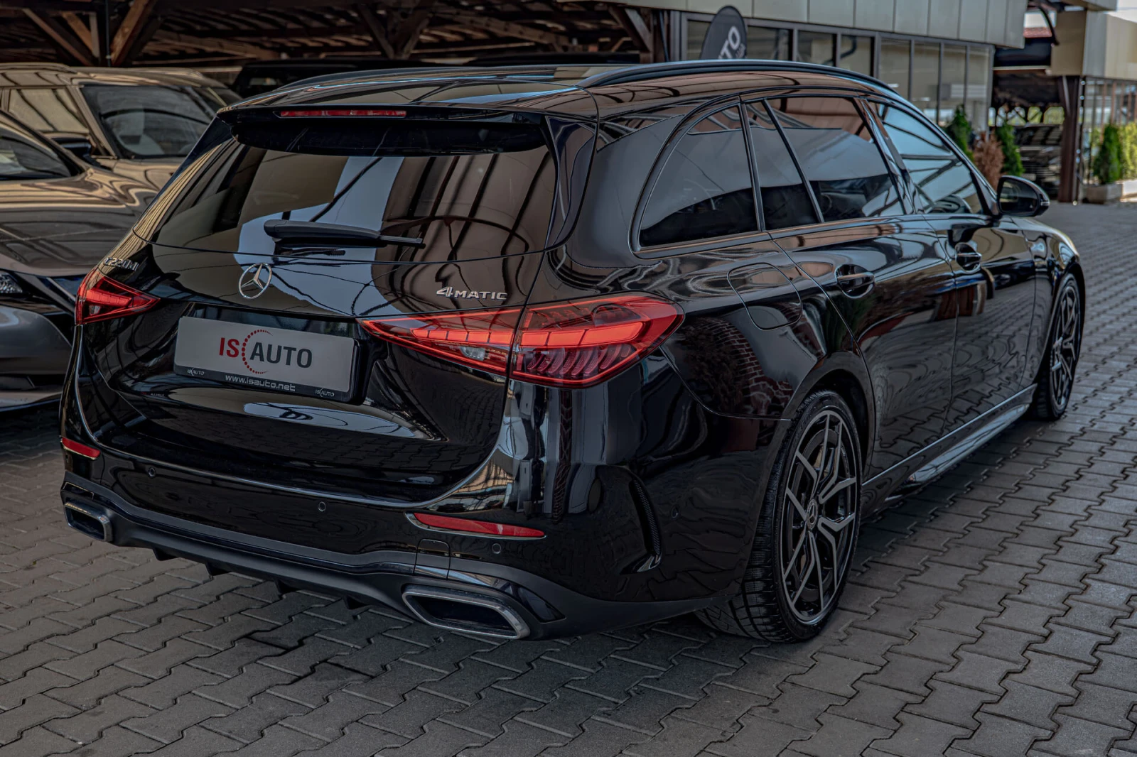 Mercedes-Benz C 220 AMG Line/Exclusive/4Matic/MBUX/Ambient/Подгрев/Кар, снимка 6 - Автомобили и джипове - 55383426