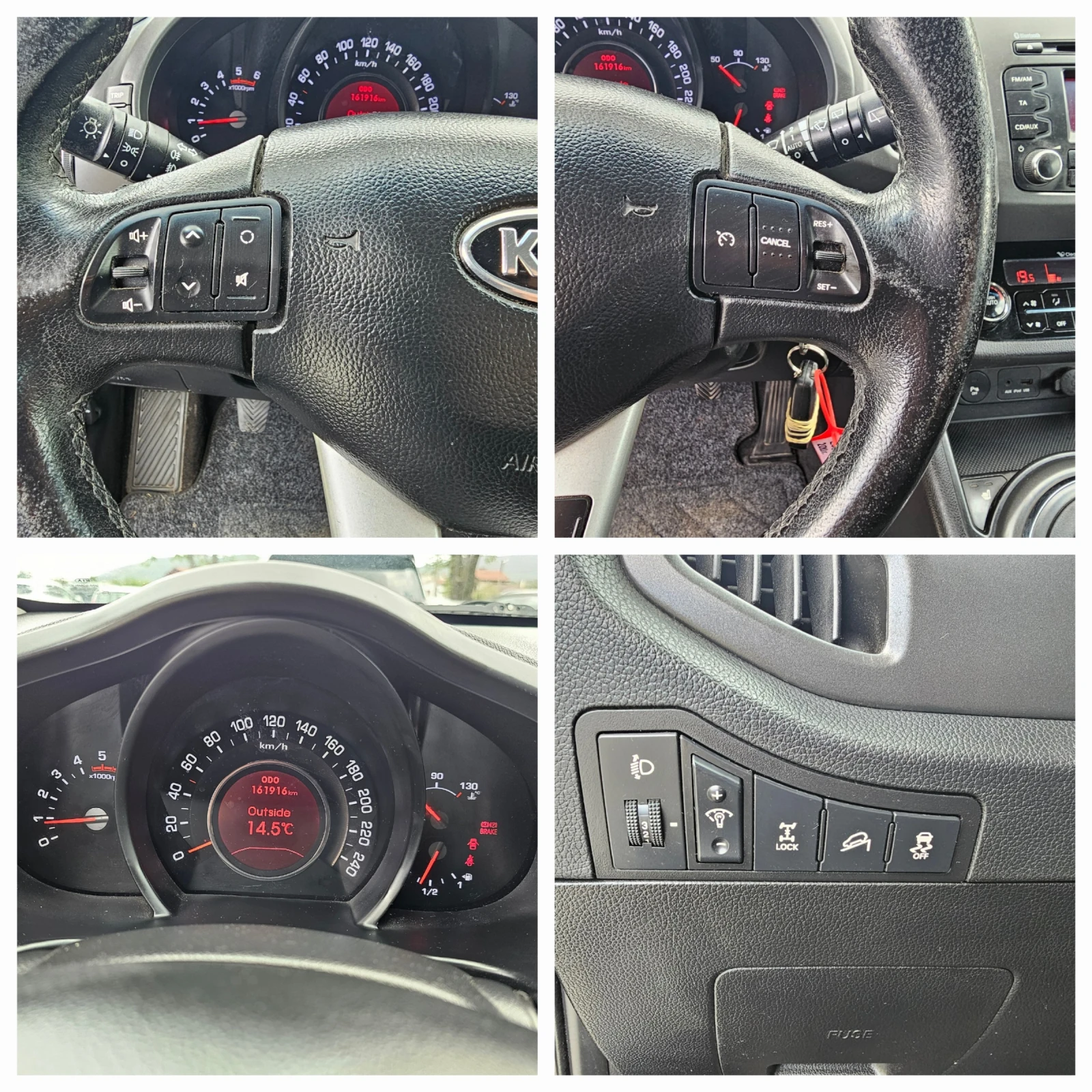 Kia Sportage 2.0CRDI, 4x4, Кожа, Подгерв, 160000км.! | Mobile.bg — изображение 15