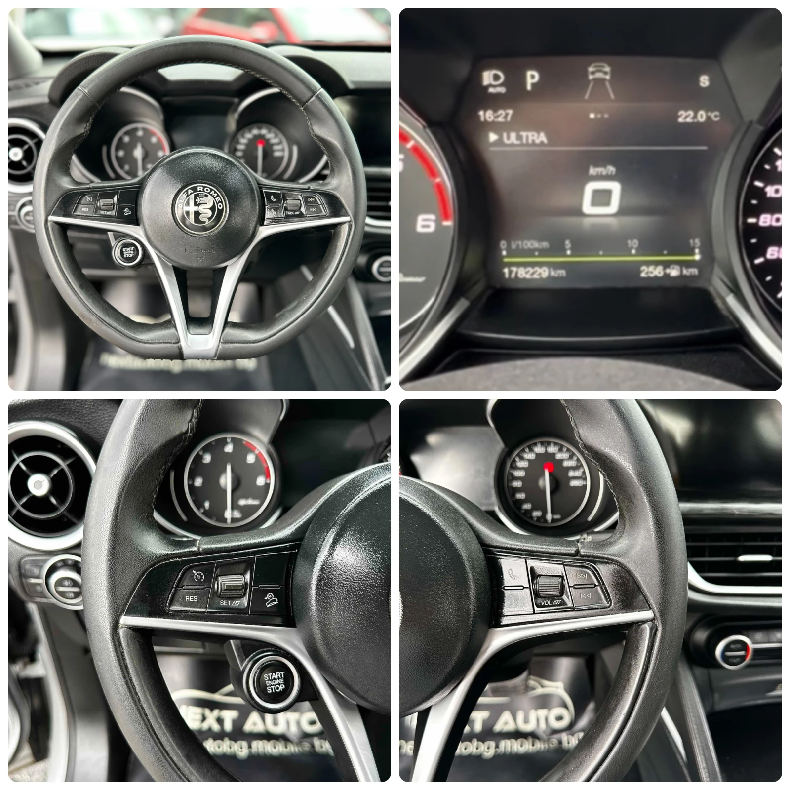Alfa Romeo Stelvio Q4 2.2D 209HP LANE ASSIST BLIND SPOT EU6B, снимка 13 - Автомобили и джипове - 54640663