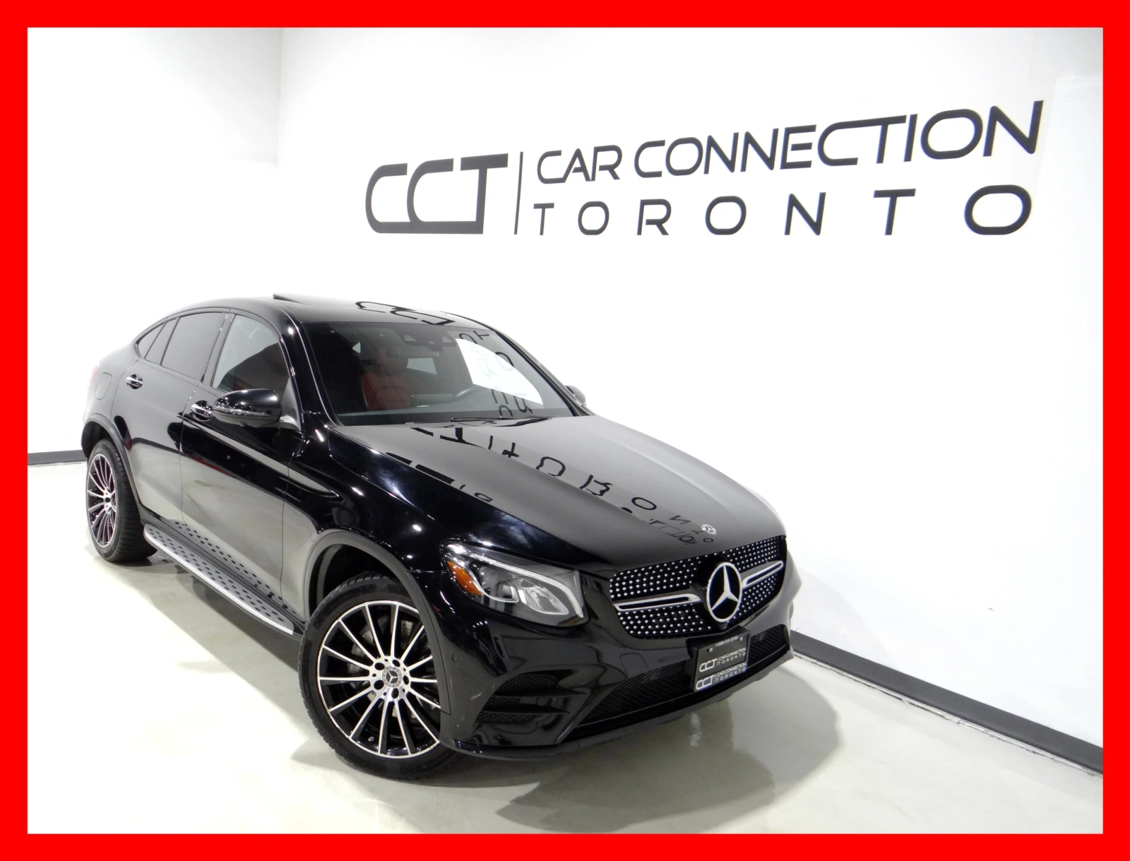 Mercedes-Benz GLC 300 COUPE4MATIC* BURMESTER* ЧЕРВЕНА КОЖА, снимка 2 - Автомобили и джипове - 55988401