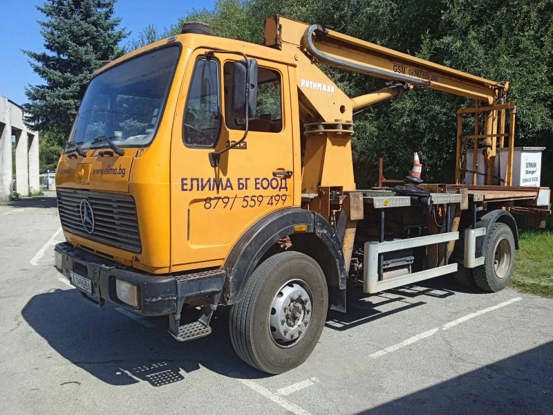 Автовишка Mercedes-Benz 1213, снимка 3 - Индустриална техника - 52239943