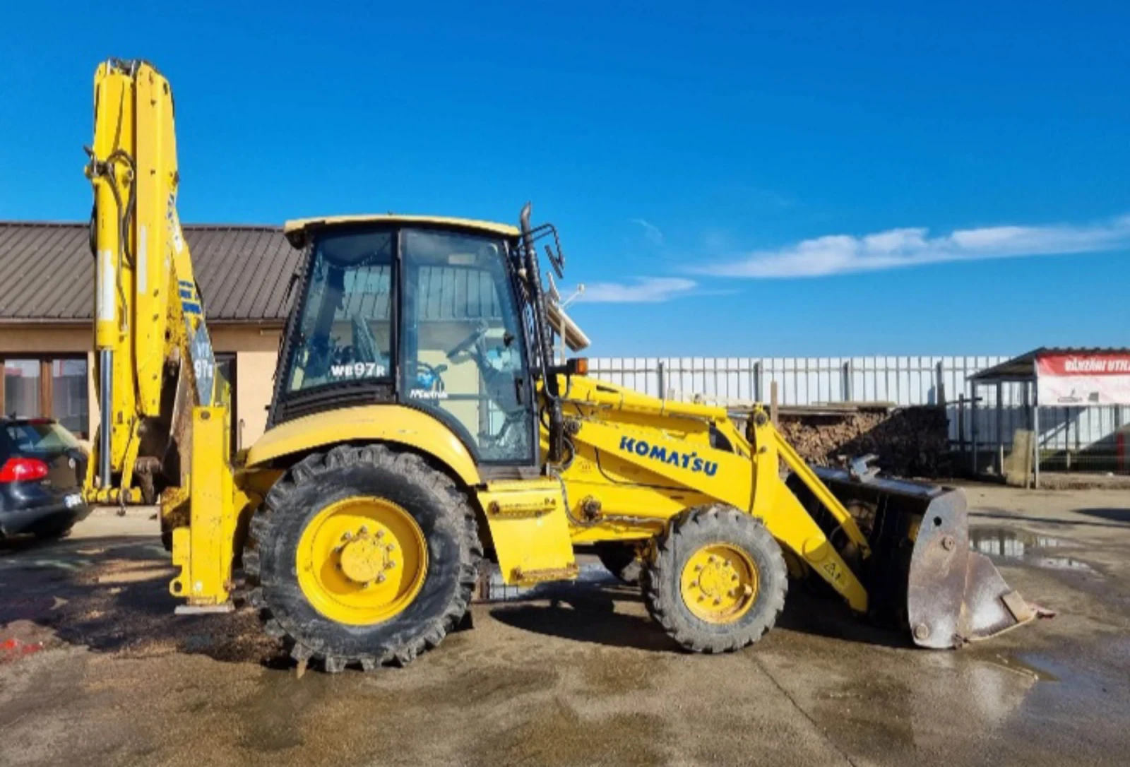 Багер Komatsu WB 97R2A, снимка 2 - Индустриална техника - 54127185