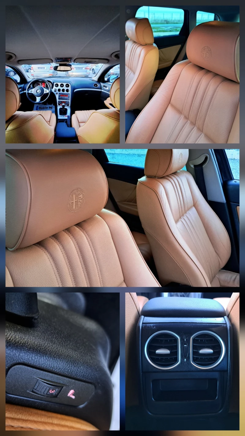 Alfa Romeo 159 sportwagon 2.4JTDM* Q4* BOSE* Adaptive Xenon* Подгрев* Уникат, снимка 14 - Автомобили и джипове - 52850494