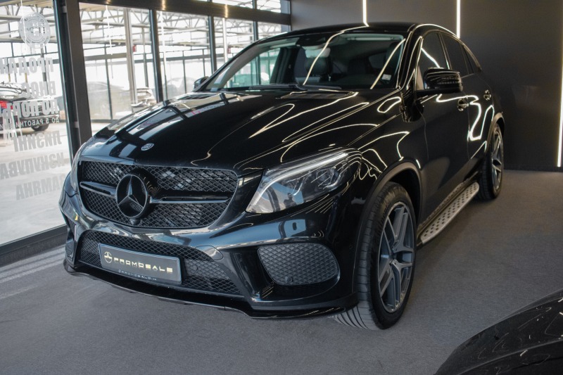 Mercedes-Benz GLE 350 d= AMG= Coupe= 4Matic= Distronic= harman/kar, снимка 1 - Автомобили и джипове - 45478506