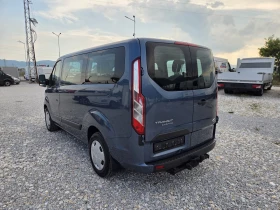 Ford Transit Custom 2.0 TDCi, Пътнически, 9 местен, Клима, ЕВРО 6, снимка 3