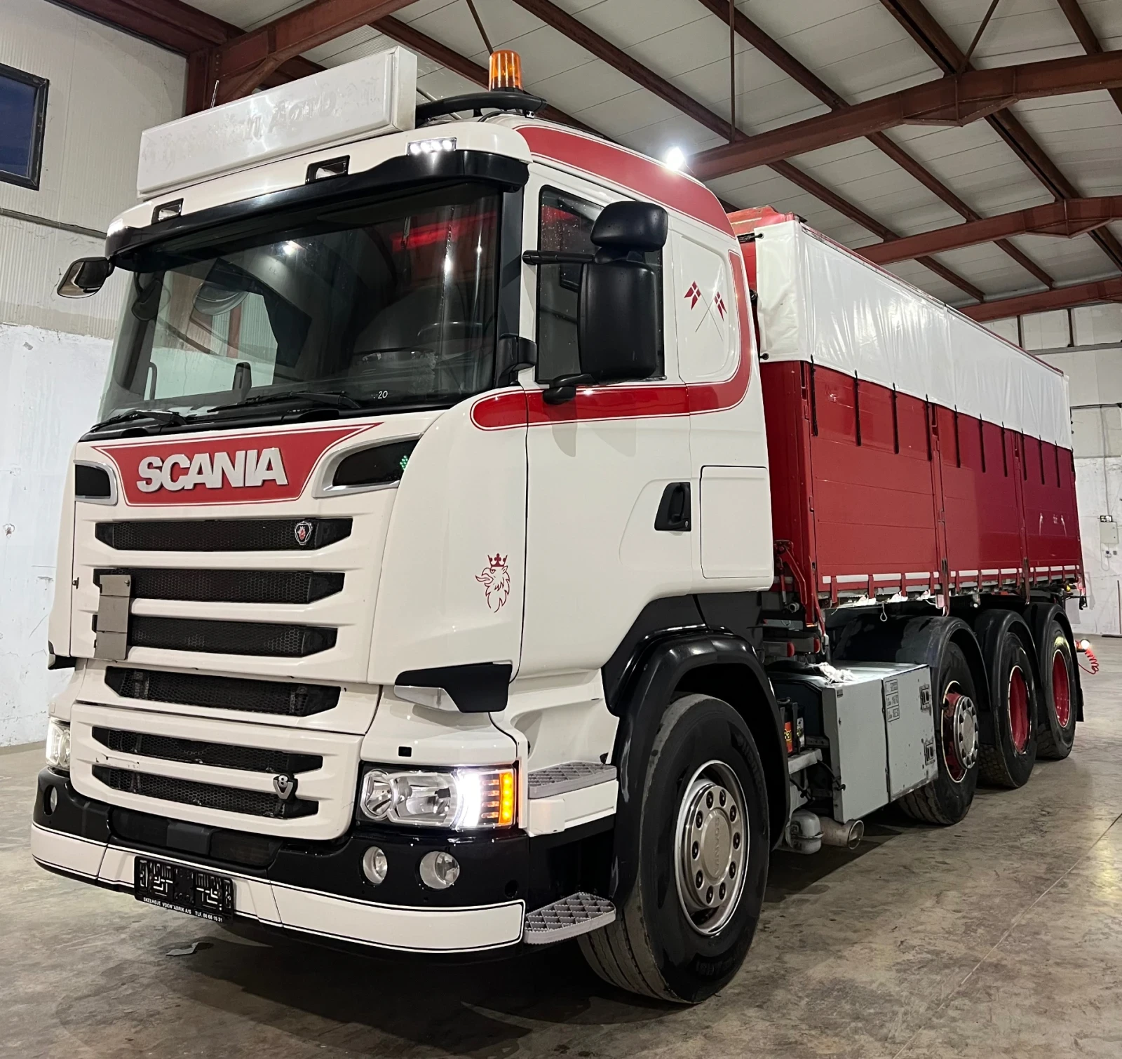 Scania R 500 8x2* 4 ЗЪРНОВОЗ