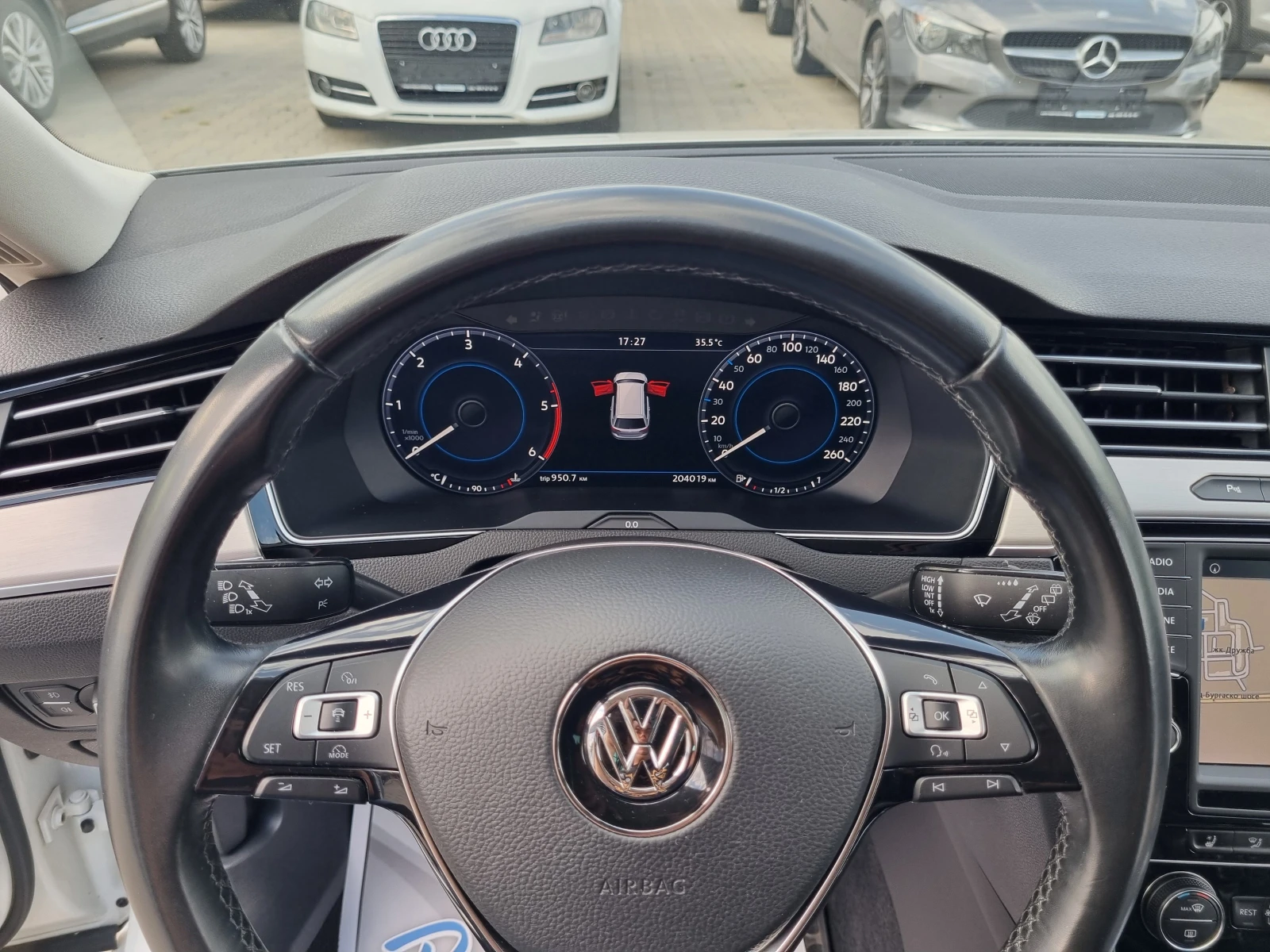 VW Passat 2.0TDi-DSG * EXECUTIVE* DIGITAL, ОБДУХВАНЕ, Кожа L - изображение 9