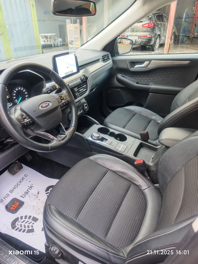 Ford Kuga AWD, TITANIUM, КАМЕРИ!ДИСТРОНИК, ПОГРЕВ, ЛЕД, ФУЛЛ, снимка 9 - Автомобили и джипове - 52497773